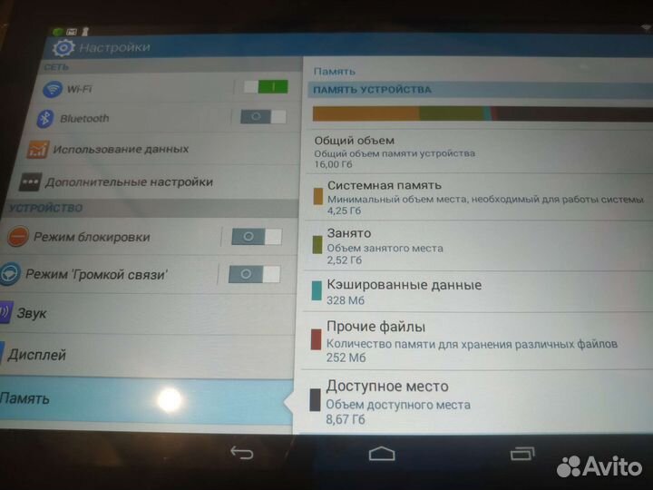 Планшет Samsung Galaxy note 10.1