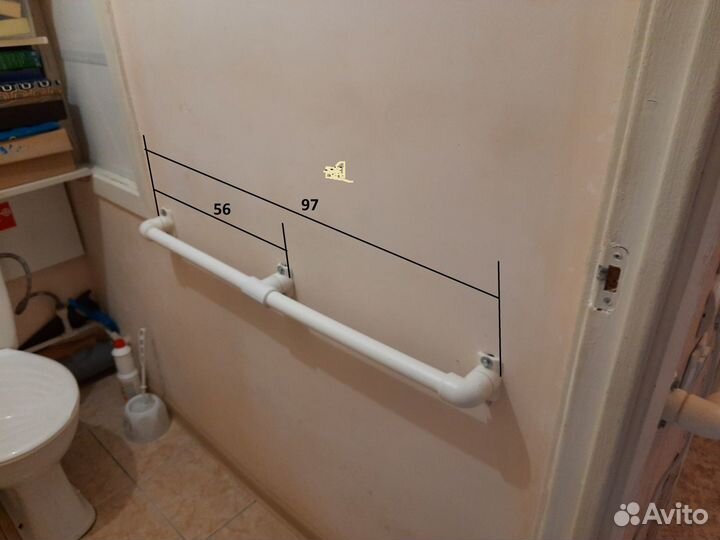 Поручни для инвалидов и пожилых на заказ ив налич