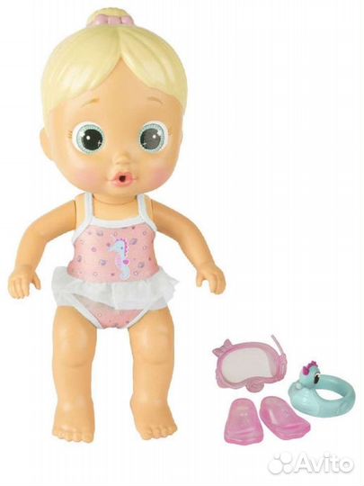 Новая IMC toys Bloopies Кукла плавающая Mimi