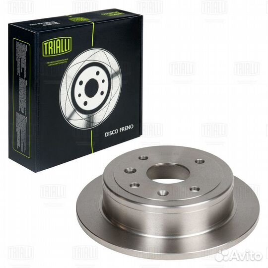 Диск тормозной задний trialli DF062203, 1шт