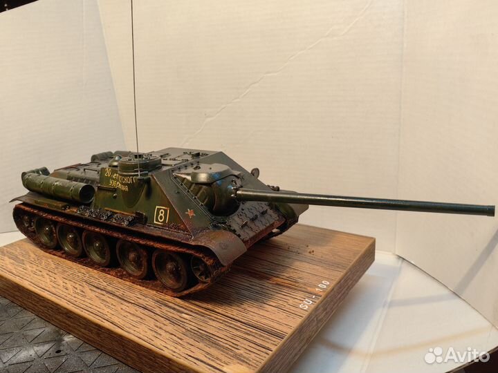 Модель в сборе су-100