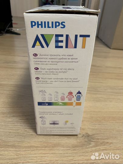 Молокоотсос avent электрический
