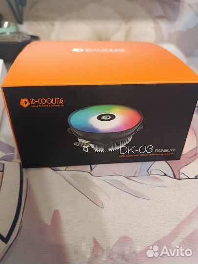 Процессор i3 12100f+кулер id-cooling dk-03