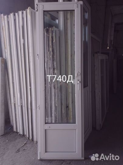 Дверь пластиковая Б/У 2160(в)х650(ш)