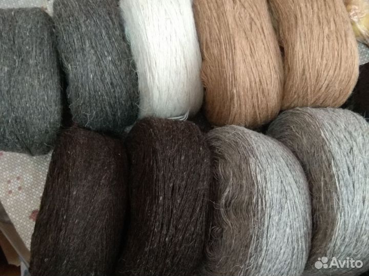 Пряжа рассказовская 100 шерсть