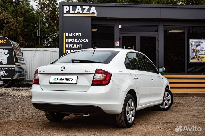 Skoda Rapid 1.6 AT, 2019, 61 347 км