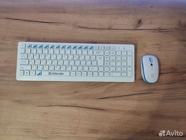 Беспроводная клавиатура и мышь комплект