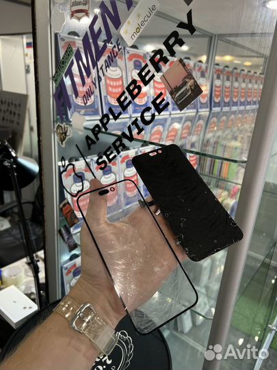 Замена стекла iPhone/ Apple watch (переклей)