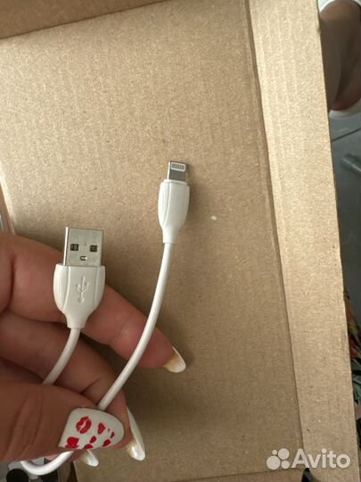 Наушники для iPhone проводные провод для Айфон