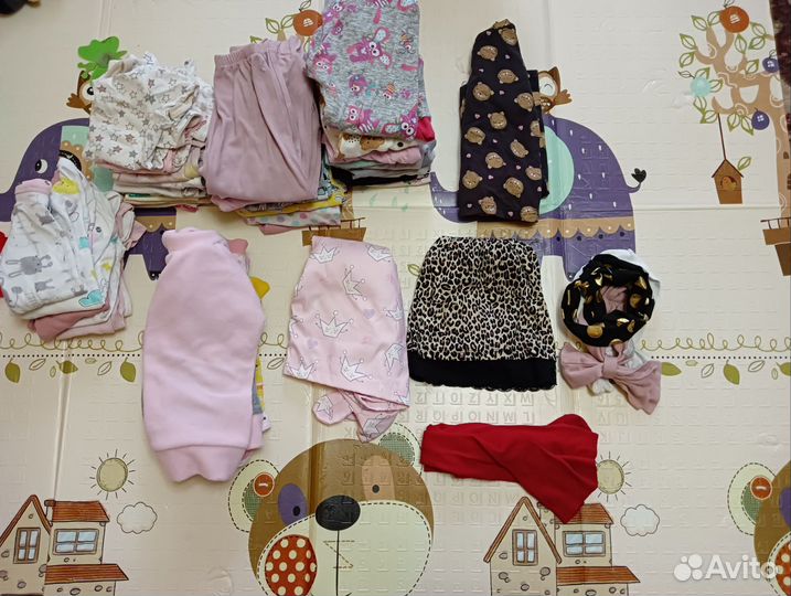 Вещи пакетом на девочку размер от 74-90