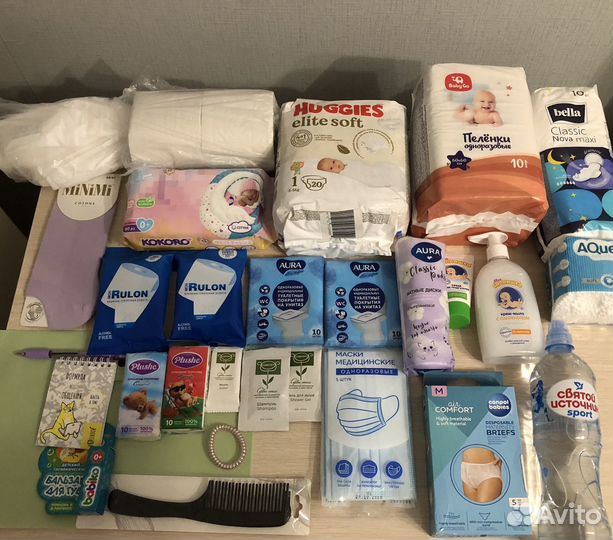 Готовая сумка в роддом