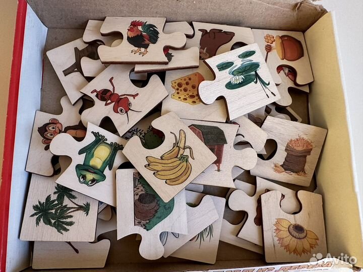 Пазлы, карточки для детей 0-3 лет