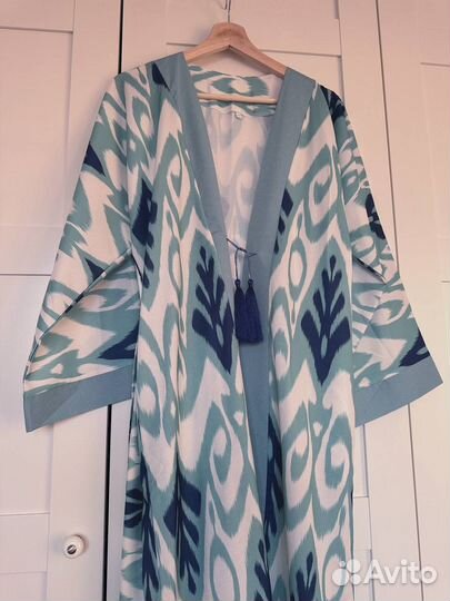 Халат узбекский в стиле икат