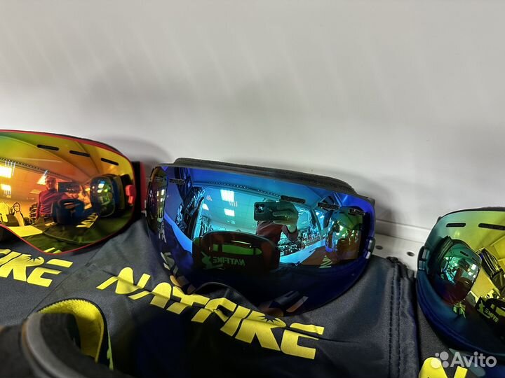 Горнолыжные очки двухслойные
