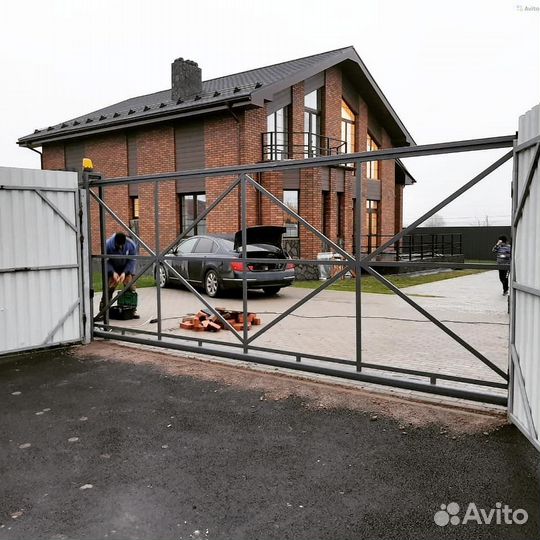 Ворота откатные/раздвижные