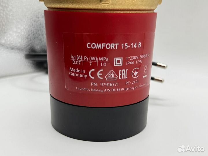 Насос гвс Grundfos Comfort Basic 15-14 B рм/80