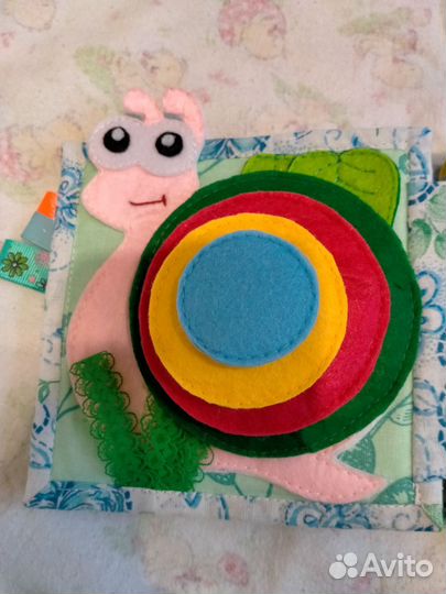 Книжка из фетра