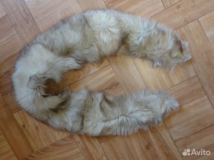 Воротник из меха песца