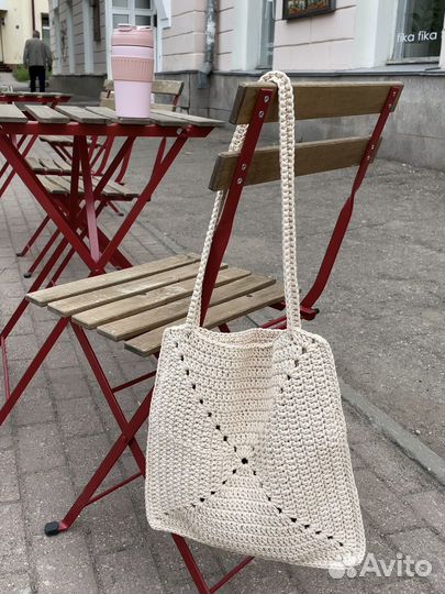 Шоппер ручной работы