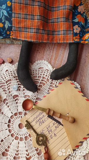 Интерьерная коллекционная кукла ручной работы