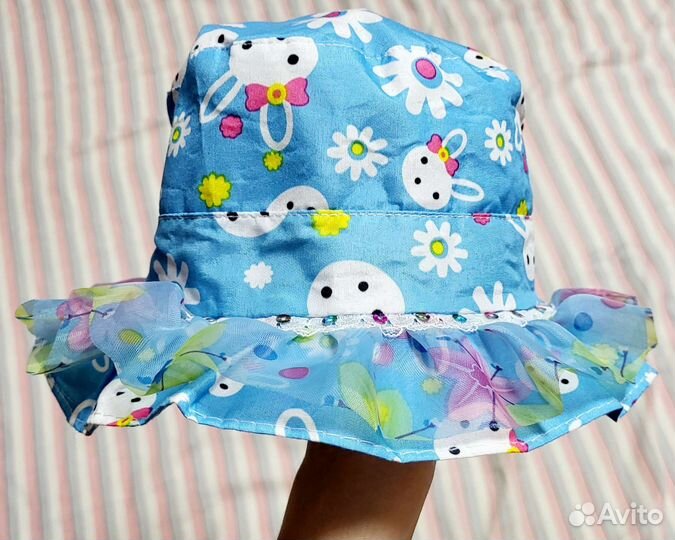 Новая солнцезащитная шляпа на девочку 1-2 лет