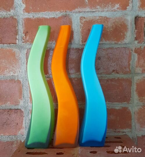 Вазочки из цветного стекла