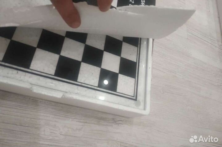 Шахматы сувенирные (Стекло)