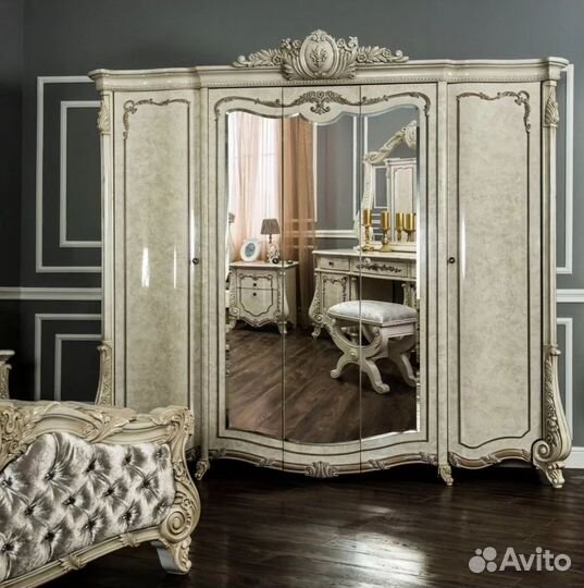 Спальня Марселла крем корень глянец