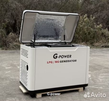 Газовый генератор 9 кВт G-power с постоянным подог
