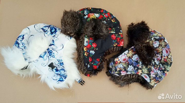 Шапка зимняя ушанка женская новая