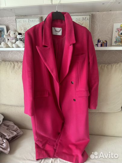 Пальто adli store фуксия