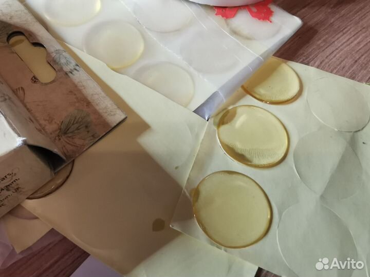 Клеевые подушечки, основы под кабошоны