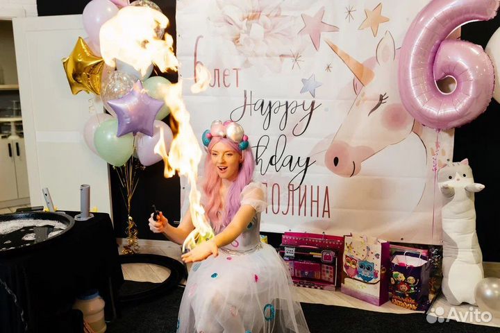 Шоу мыльных пузырей