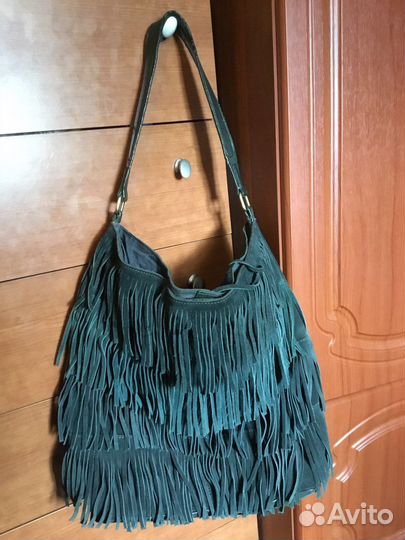 Cумка Mango замша натуральная