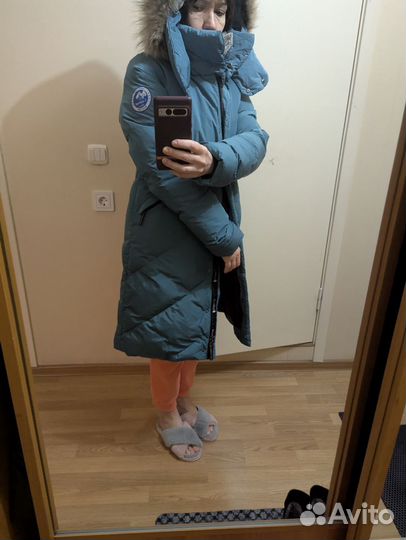 Пуховик зимний женский 46 48 новый
