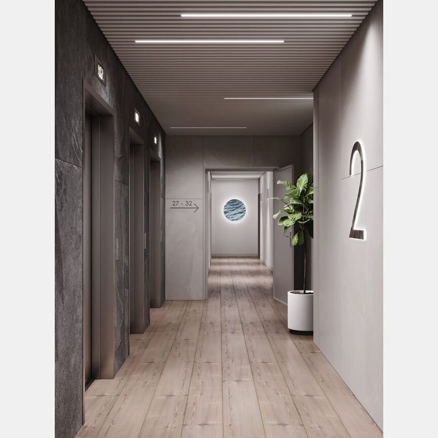 1-к. квартира, 43,6 м², 10/28 эт.