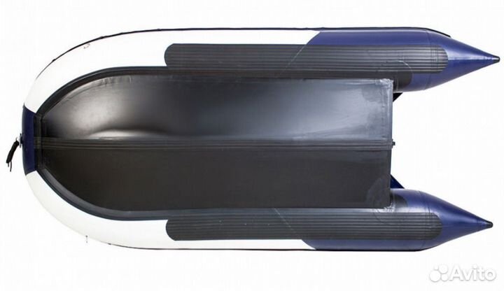 Надувная лодка gladiator D470AL бело/темно-синий