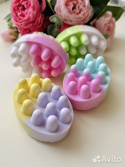 Массажное мыло с люфой