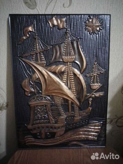 Чеканка панно