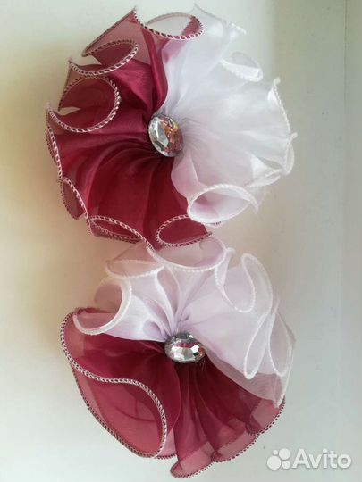 Украшение для восос. Бантики. Резиночки. Повязка