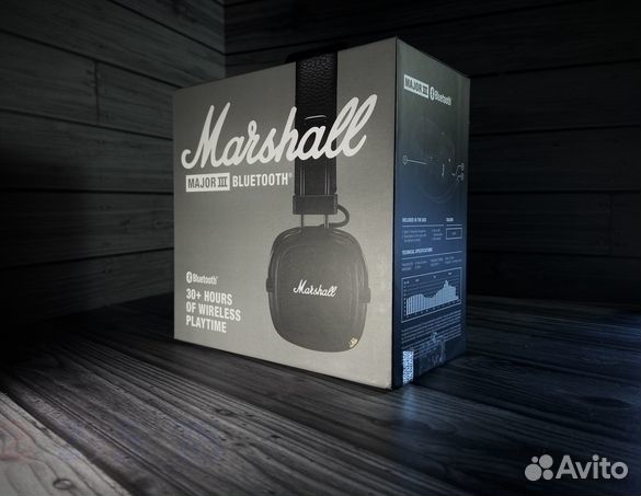 Marshall Major 3 bluetooth (Гарантия + Кейс )