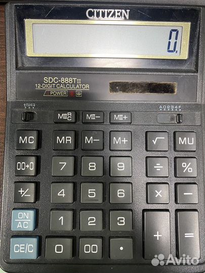 Калькулятор canon casio citizen