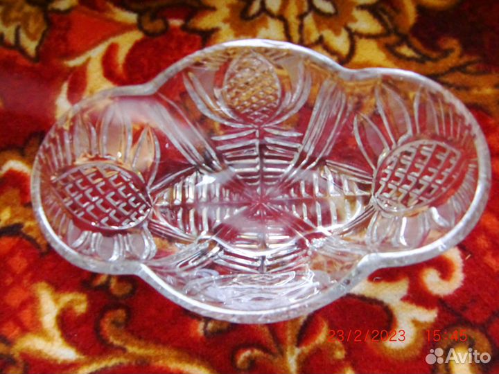 Вазы хрустальные новые СССР
