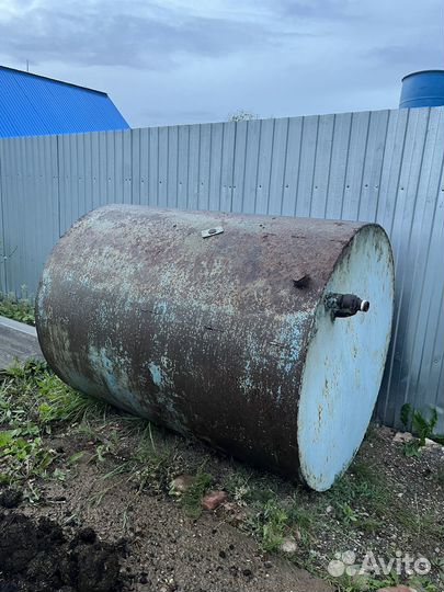 Бочка металлическая