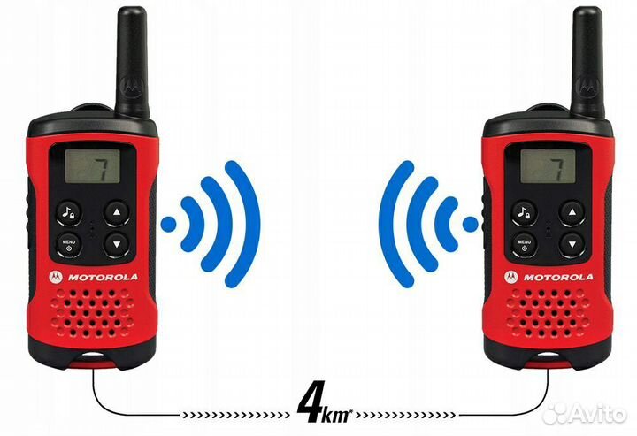 Рации motorola т40