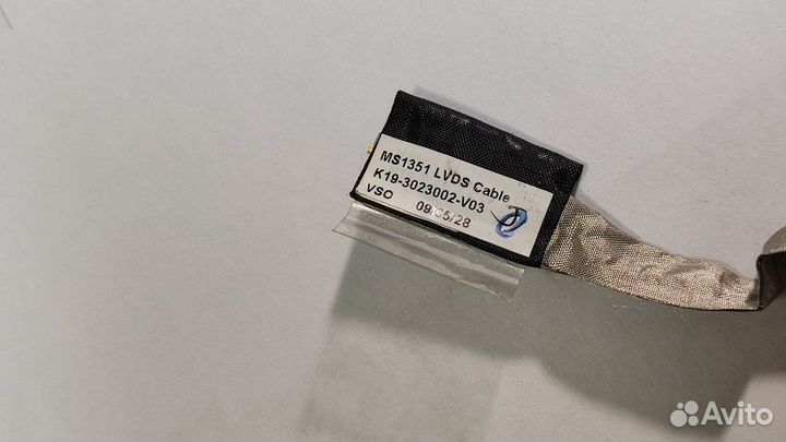 Шлейф матрицы MSI X340