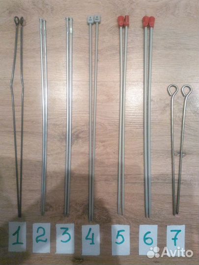 Спицы для вязания (Лотом более 50 шт)