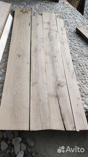 Доска дубовая сухая амбарная старая
