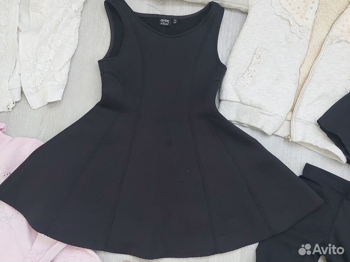 Вещи пакетом на девочку р 110-134