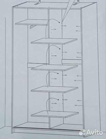 Шкаф купе IKEA Todalen (Бронь)